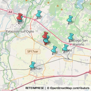 Mappa Via dello Zino, 25033 Cologne BS, Italia (3.77091)