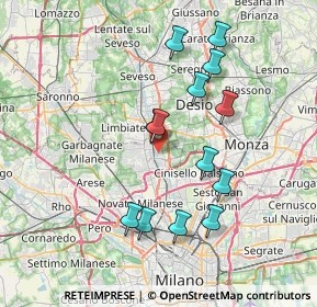 Mappa SP 35, 20037 Paderno Dugnano MI (7.05846)