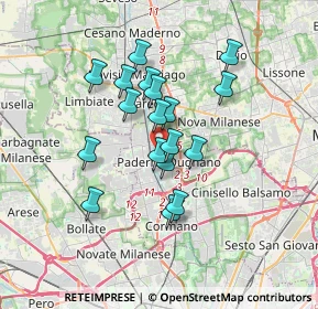 Mappa SP 35, 20037 Paderno Dugnano MI (2.78222)