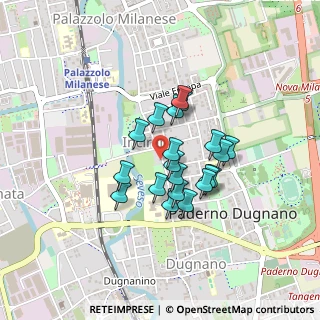Mappa Via Italia, 20037 Paderno Dugnano MI, Italia (0.3125)