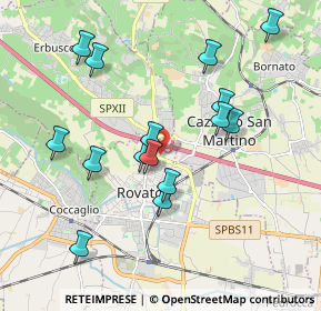 Mappa Loc. Basciarelli Zona Piscina, 25038 Rovato BS, Italia (1.87067)