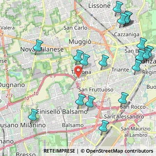Mappa Via Cesare Pavese, 20835 Muggiò MB, Italia (2.90211)