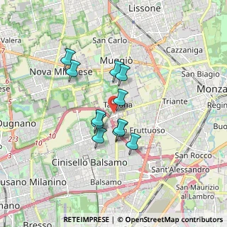 Mappa Via Cesare Pavese, 20835 Muggiò MB, Italia (1.29273)