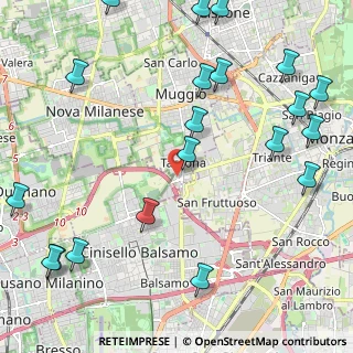 Mappa Via Cesare Pavese, 20835 Muggiò MB, Italia (2.9625)