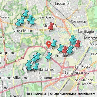 Mappa Via Cesare Pavese, 20835 Muggiò MB, Italia (2.116)