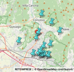 Mappa Via Traversa di Via Alcide de Gasperi, 25060 Collebeato BS, Italia (3.92294)