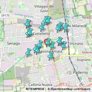 Mappa Via Michelangelo Buonarroti, 20037 Paderno Dugnano MI, Italia (0.767)