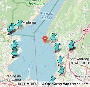 Mappa Via San Vigilio, 37016 Garda VR, Italia (9.9905)