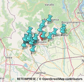 Mappa Borgata Berlanghino, 13836 Cossato BI, Italia (9.92)