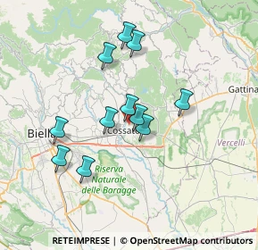 Mappa Borgata Berlanghino, 13836 Cossato BI, Italia (6.03364)