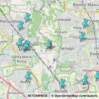 Mappa Via Giacomo Leopardi, 20030 Senago MI, Italia (2.97167)
