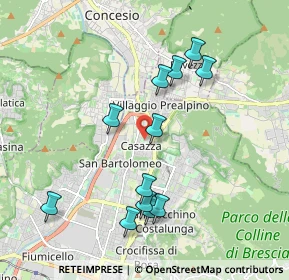 Mappa Via Arturo Reggio, 25136 Brescia BS, Italia (1.90833)