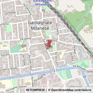 Mappa Via Milano, 79, 20024 Carate Brianza, Monza e Brianza (Lombardia)