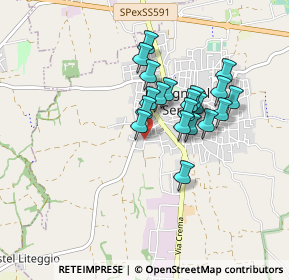 Mappa Via D'Acquisto, 24055 Cologno Al Serio BG, Italia (0.672)