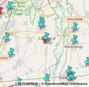 Mappa Via D'Acquisto, 24055 Cologno Al Serio BG, Italia (6.8235)