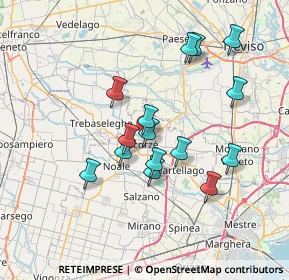 Mappa Via Alessandro Manzoni, 30037 Scorzè VE, Italia (6.35733)