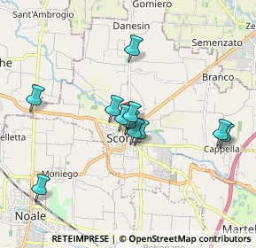 Mappa Via Alessandro Manzoni, 30037 Scorzè VE, Italia (1.53545)