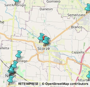 Mappa Via Alessandro Manzoni, 30037 Scorzè VE, Italia (3.23077)
