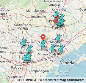 Mappa Via Alessandro Manzoni, 30037 Scorzè VE, Italia (14.62357)