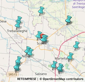 Mappa Via Alessandro Manzoni, 30037 Scorzè VE, Italia (4.91722)