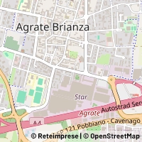 Kort Agrate Brianza