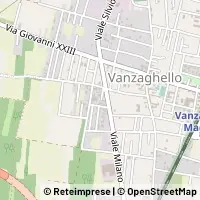 地図 Vanzaghello