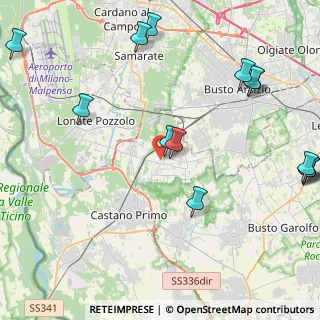 Mappa Via Magenta, 20020 Magnago MI, Italia (6.04188)