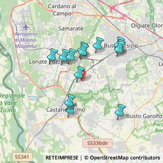 Mappa Via Magenta, 20020 Magnago MI, Italia (3.38615)