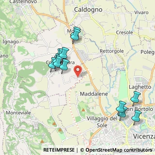Mappa Via Lago di Fimon, 36030 Costabissara VI, Italia (2.04769)