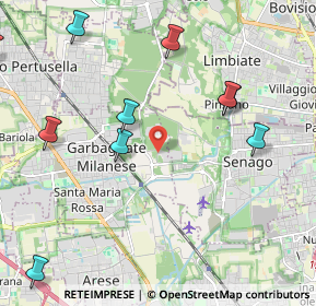 Mappa Viale Caplo Forlanini, 20030 Senago MI, Italia (2.78273)