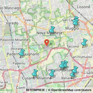 Mappa Via Privata Giovanni Gorlich, 20834 Paderno Dugnano MI, Italia (2.92364)