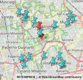 Mappa Via Privata Giovanni Gorlich, 20834 Nova Milanese MB, Italia (2.3045)