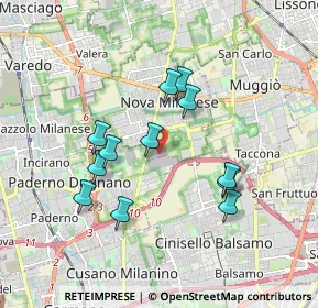 Mappa Via Privata Giovanni Gorlich, 20834 Nova Milanese MB, Italia (1.6125)
