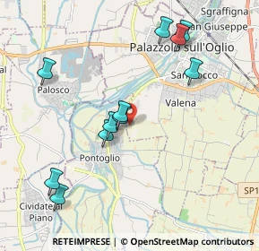 Mappa Cascine Gonzere, 25037 Pontoglio BS, Italia (2.01)