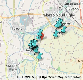 Mappa Cascine Gonzere, 25036 Palazzolo sull'Oglio BS, Italia (1.412)