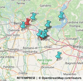 Mappa Cascine Gonzere, 25037 Pontoglio BS, Italia (9.98909)