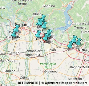 Mappa Cascine Gonzere, 25036 Palazzolo sull'Oglio BS, Italia (13.01214)