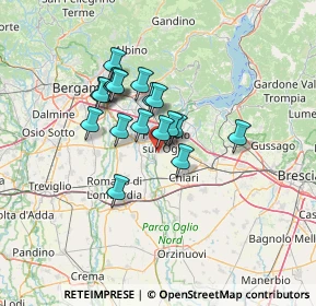 Mappa Cascine Gonzere, 25036 Palazzolo sull'Oglio BS, Italia (9.94833)