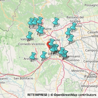 Mappa Via Lago di Fimon, 36030 Costabissara VI, Italia (12.30368)