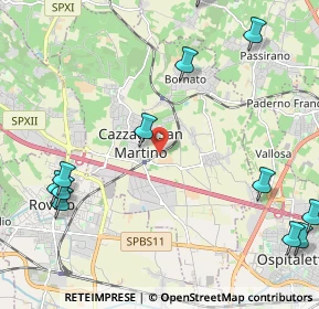 Mappa , 25046 Cazzago San Martino BS, Italia (2.95)