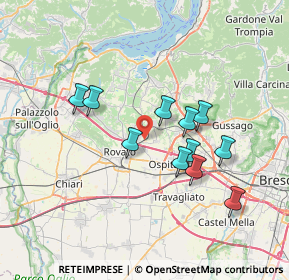 Mappa , 25046 Cazzago San Martino BS, Italia (6.18273)