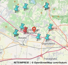 Mappa , 25046 Cazzago San Martino BS, Italia (4.21909)