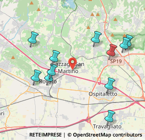 Mappa , 25046 Cazzago San Martino BS, Italia (4.36545)