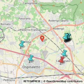 Mappa Via Trento, 25050 Paderno Franciacorta BS, Italia (2.45857)