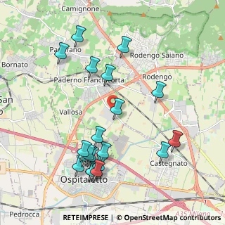 Mappa Via Trento, 25050 Paderno Franciacorta BS, Italia (2.207)