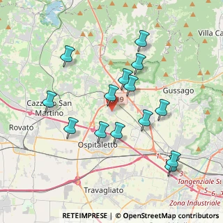 Mappa Via Trento, 25050 Paderno Franciacorta BS, Italia (3.65214)