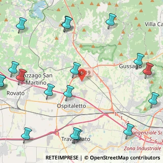 Mappa Via Trento, 25050 Paderno Franciacorta BS, Italia (6.688)