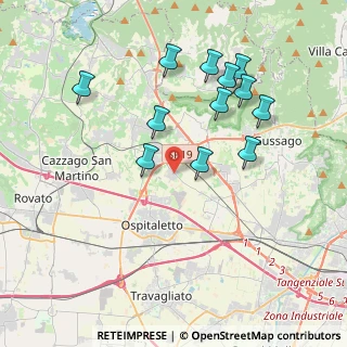 Mappa Via Trento, 25050 Paderno Franciacorta BS, Italia (3.78417)