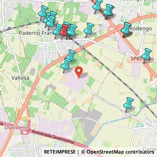 Mappa Via Trento, 25050 Paderno Franciacorta BS, Italia (1.4025)