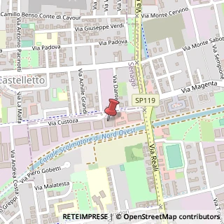 Mappa Via Custoza, 3/A, 20037 Paderno Dugnano, Milano (Lombardia)